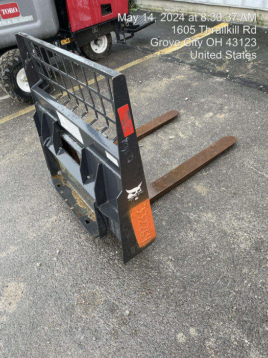 2023 BOBCAT 36" Mini Skid Steer Fork Carriage - Bobcat