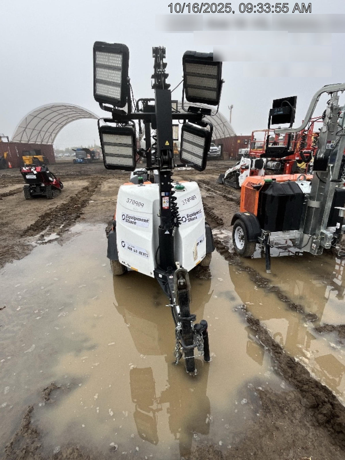 2024 Wanco WLTT-4MM4K Diesel, Deep Sea Controller, Shore Power Plug, Auto Start, (4) 350W LED Floodlights, 4kW Generator, 60 Gal Fuel Tank, 2" Ball, T3
