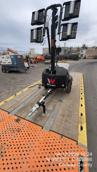 2024 Wacker Neuson LTT4 Diesel, Kohler KDW702, Deep Sea Controller, Auto Start, LED 320W, Bypass Outlet, T3