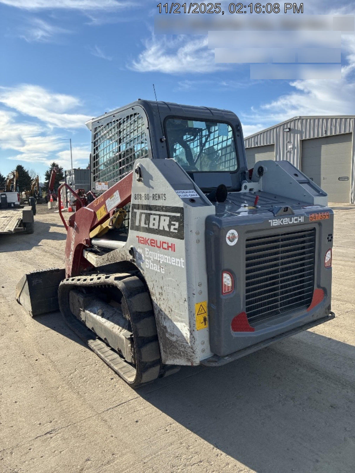 2025 TAKEUCHI TL8R2-CR
