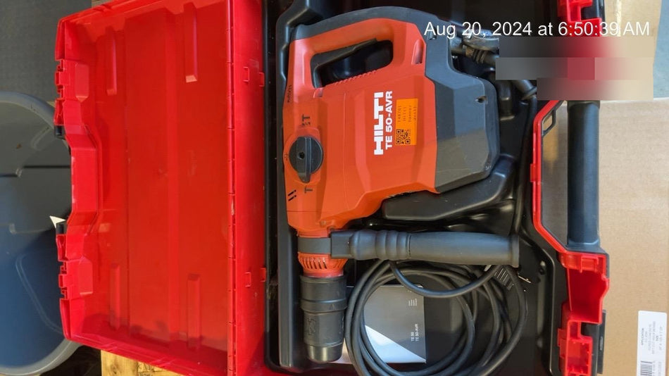 2021 HILTI TE 50-AVR