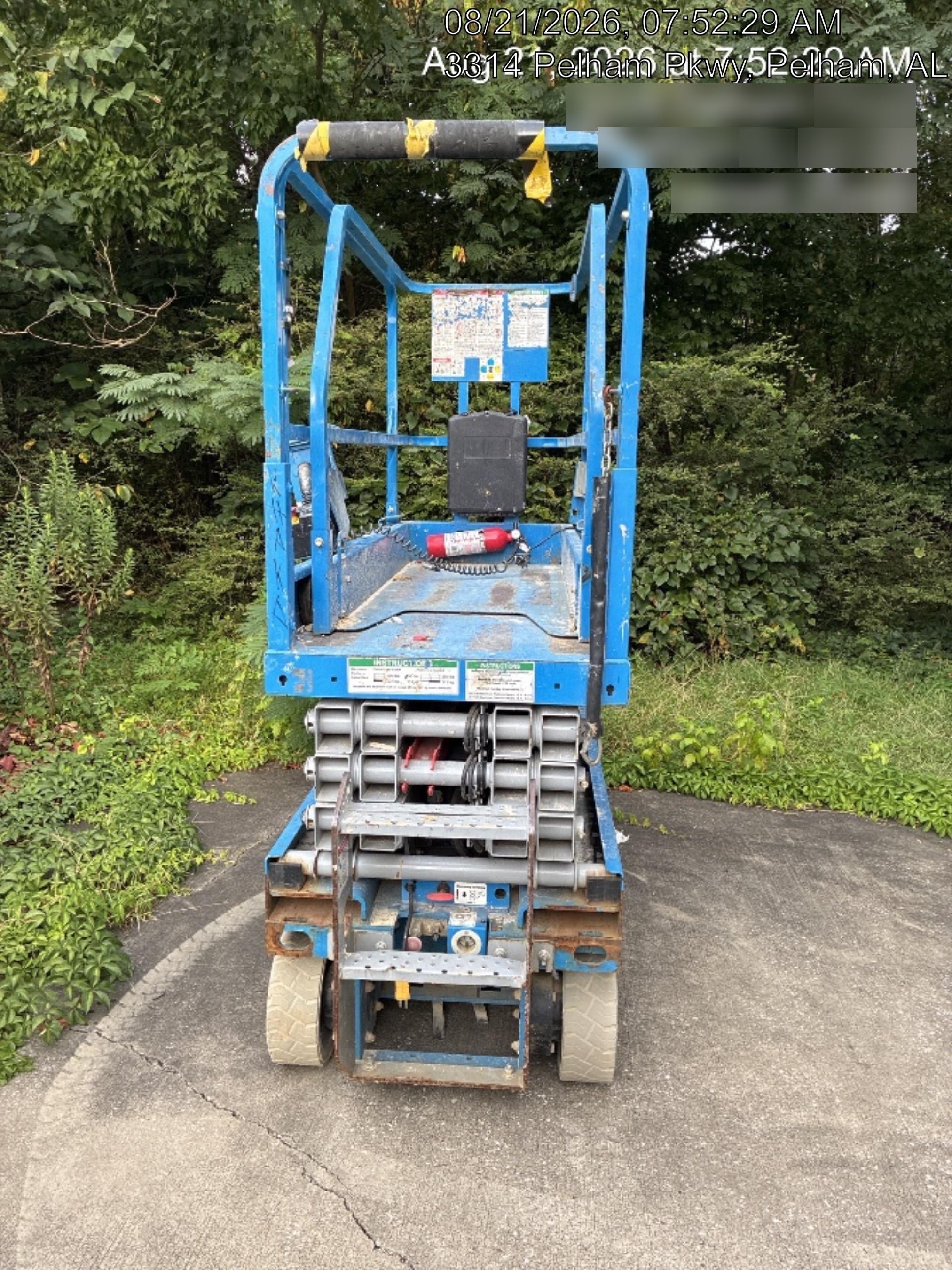 2020 Genie GS-1930 Fixed rails with chain entry gate - Pre A92.20