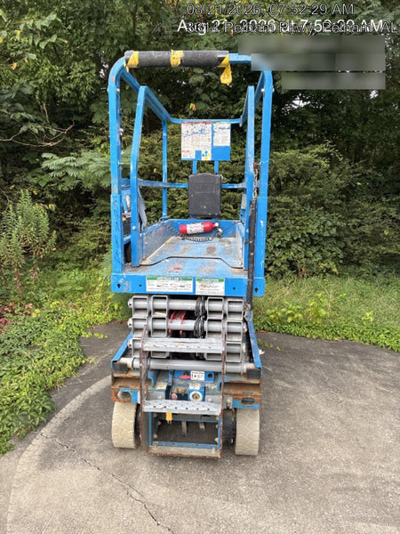 2020 Genie GS-1930 Fixed rails with chain entry gate - Pre A92.20