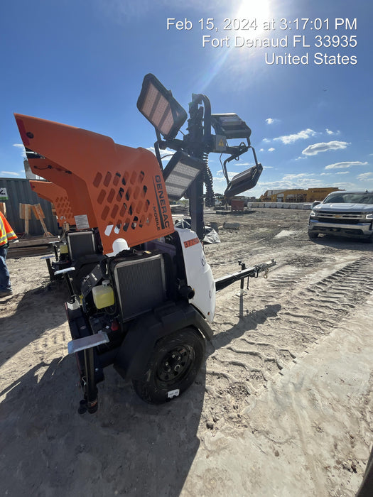 2023 Generac MLT2 Diesel, Flex Switch 120V Input, Powerzone Controller, 
(4) 320W LED Lights, 4kW Generator, 39.9 Gal Fuel Tank, 2" Ball, T3