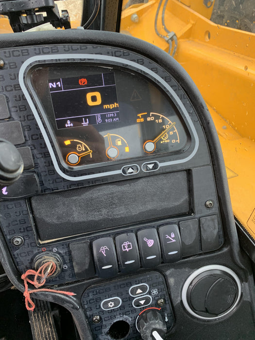 2020 JCB 510-56 Cab/Heat/Air, Solid Tires, Work Lights, Beacon, Aux Hydraulics, Back up Alarm, Lifting Eye, ES Decals