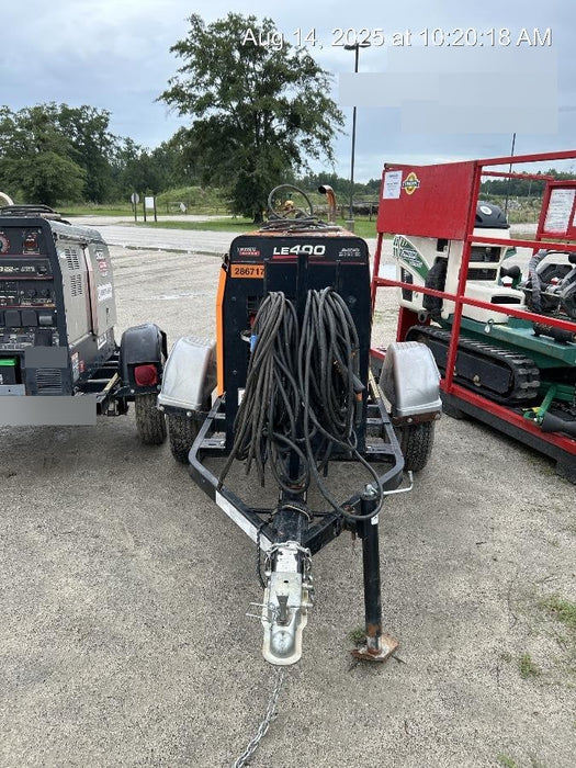 2022 Lincoln Electric LE400 Kubota V1505, Trlr, Cable Rack, Light Kit, ES Decals, T3