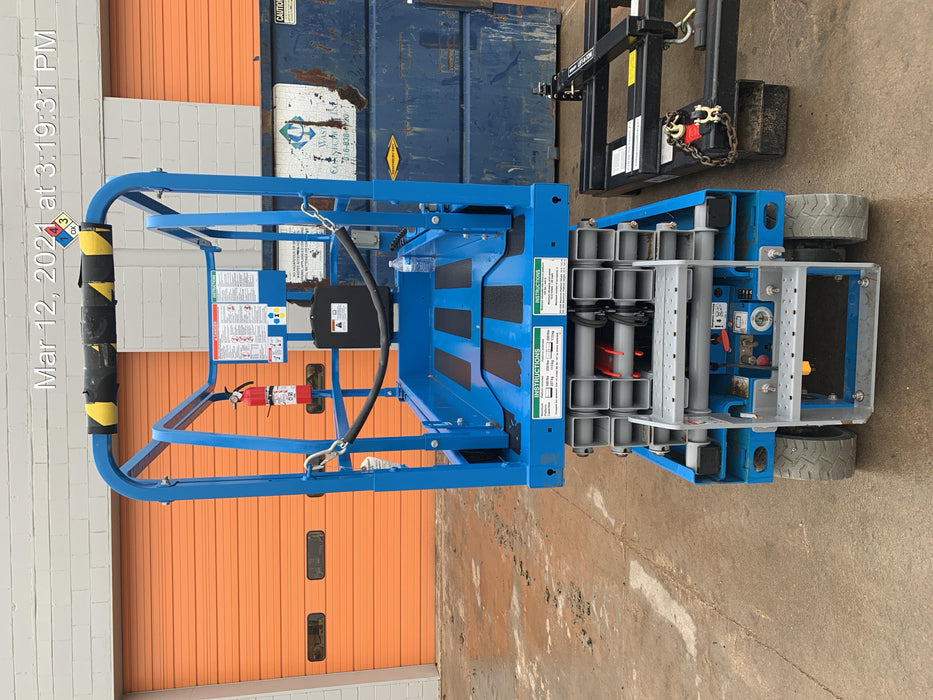 2020 Genie GS-1930 Fixed rails with chain entry gate - Pre A92.20