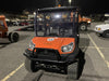 2022 Kubota RTV-X1140W-H Plastic Canopy, Windshield Acrylic Clear, LED Strobe Light, Wire Harness Kit, Back up Alarm