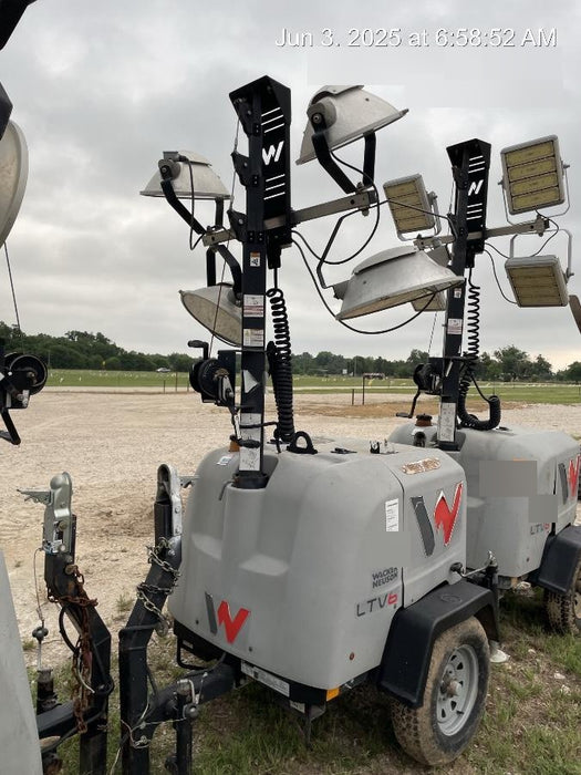 2018 Wacker Neuson LTV6L-MH Wacker Neuson LTV6L Mobile Light Tower w/Fuel Level Sensor Installed