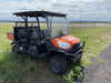 2020 Kubota RTV-X1140W-H 4WD utility cart -LED strobe -Windshield tempered glass -Plastic canopy -Wire harness kit -Backup alarm
