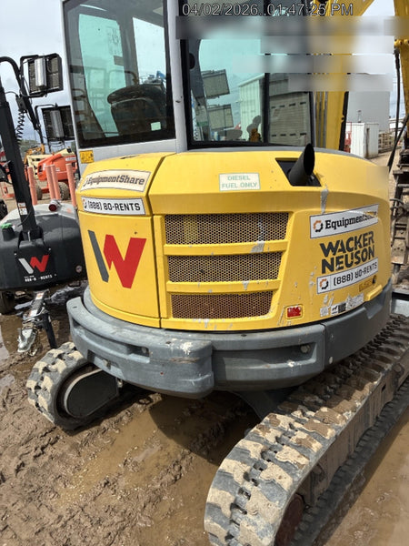 2019 Wacker Neuson EZ36 EZ36-MX, Track, Long, Cab w/QH Coupler, 12"/18"/24" QH HD Buckets