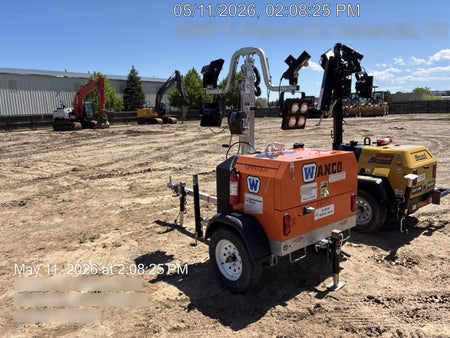 2024 Wanco WLTT-4MM4K Diesel, Deep Sea Controller, Shore Power Plug, Auto Start, (4) 350W LED Floodlights, 4kW Generator, 60 Gal Fuel Tank, 2" Ball, T3
