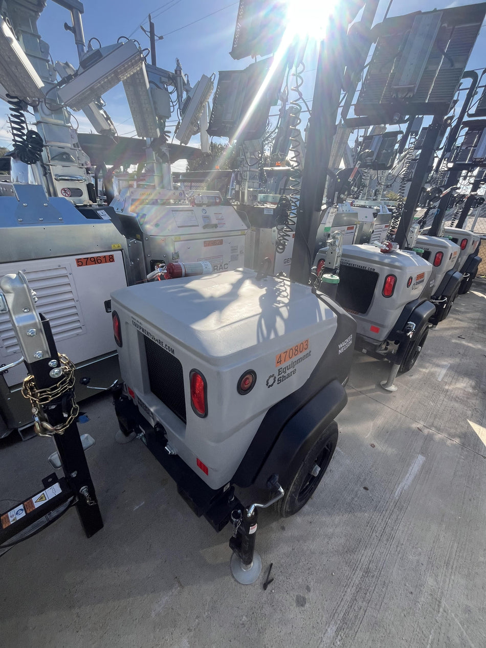 2024 Wacker Neuson LTT4 Diesel, Kohler KDW702, Deep Sea Controller, Auto Start, LED 320W, Bypass Outlet, T3