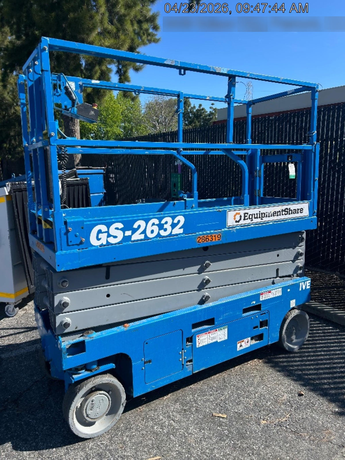 2022 GENIE GS-2632