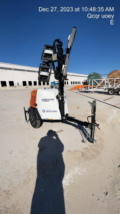 2023 Generac MLT2 Diesel, Flex Switch 120V Input, Powerzone Controller, 
(4) 320W LED Lights, 4kW Generator, 39.9 Gal Fuel Tank, 2" Ball, T3