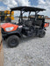 Kubota RTV-X1140W-H Canopy, 4-Seater, Diesel, Windshield Acrylic Clear, LED Strobe, Backup Alarm