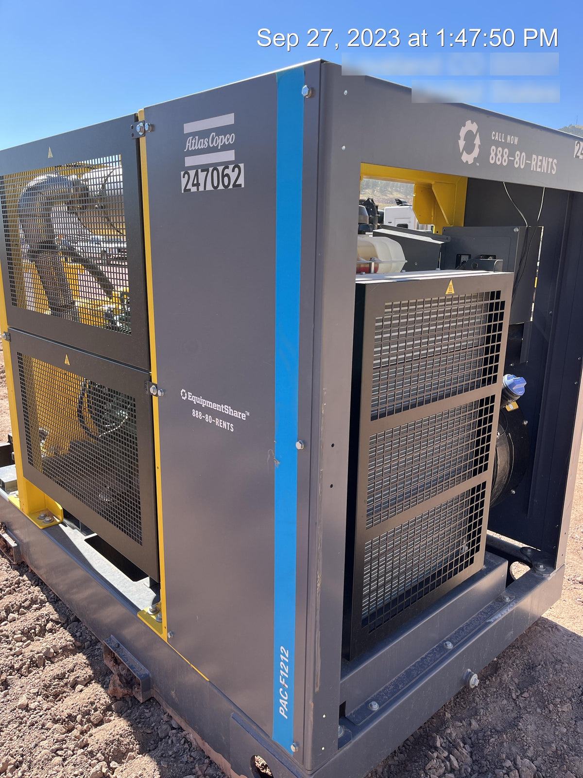 2022 ATLAS COPCO PAC F1212 VD