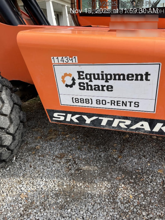 2020 Skytrak 12054 74Hp, Cab/Heat/Air, FF Tires, Work Lights, Beacon, Aux Hydraulics, Back up Alarm, Lifting Eye, ES Decals
