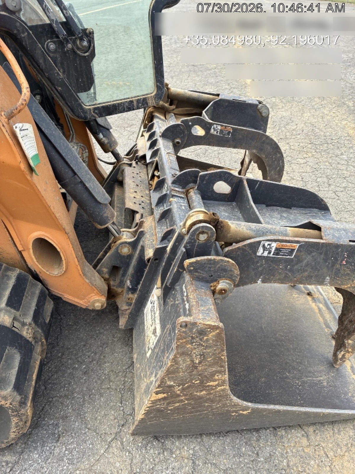 2018 PALADIN 76" Scrap Grapple Bucket - Paladin