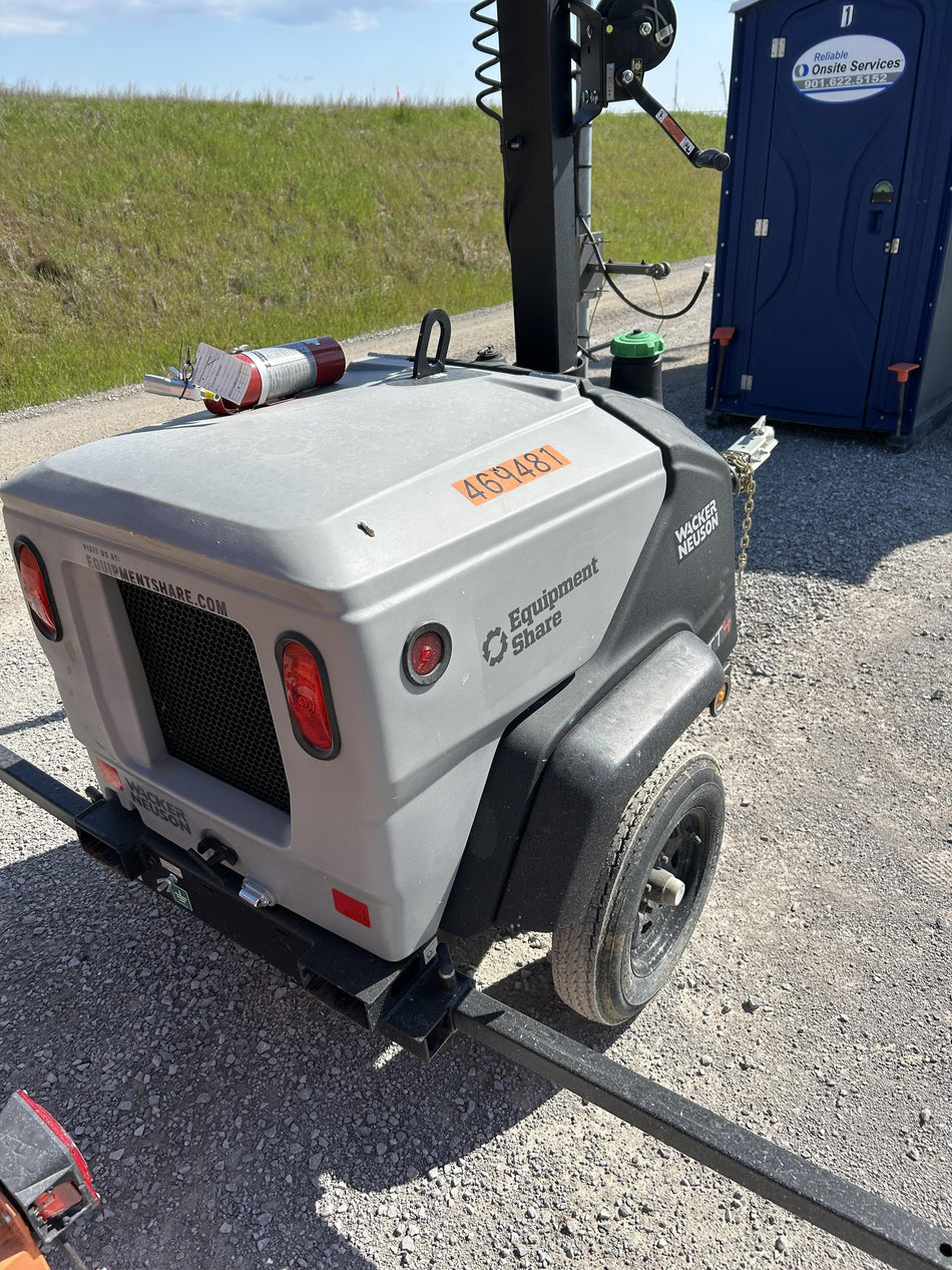 2024 Wacker Neuson LTT4 Diesel, Kohler KDW702, Deep Sea Controller, Auto Start, LED 320W, Bypass Outlet, T3