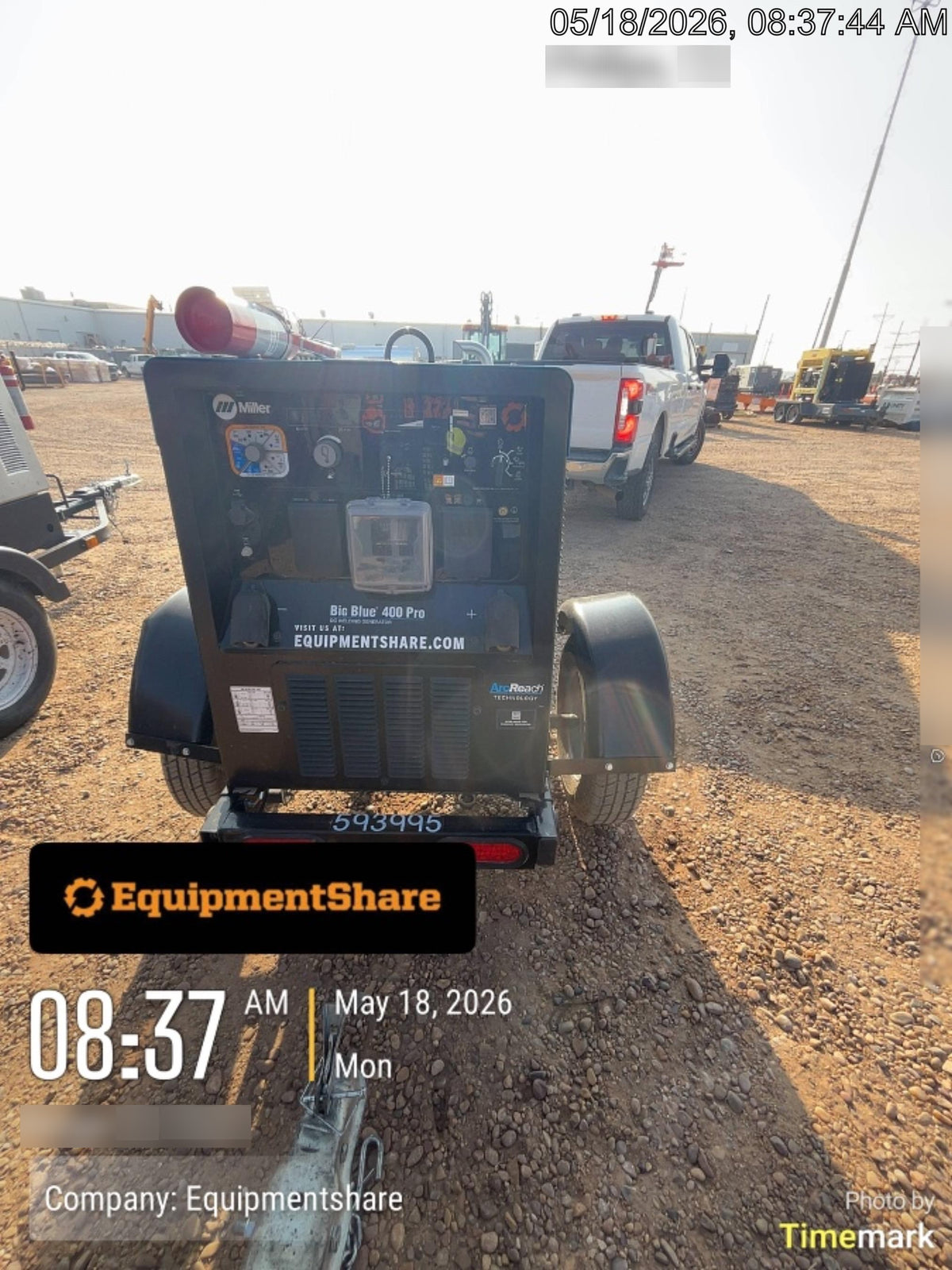 2025 MILLER ELECTRIC BIG BLUE 400