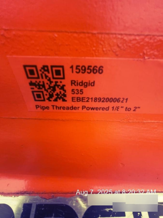 2021 RIDGID 535