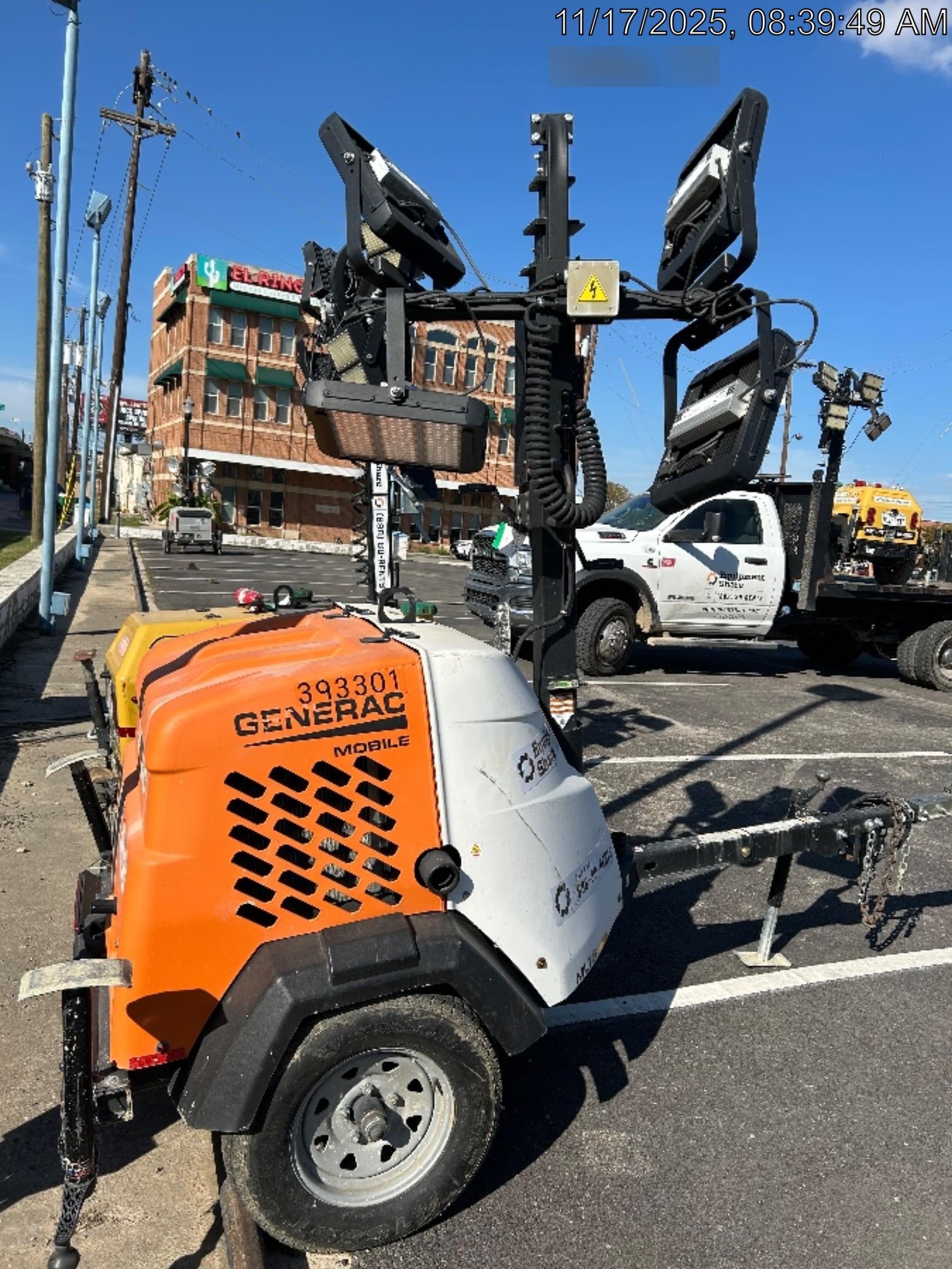 2024 Generac MLT2 Diesel, Flex Switch 120V Input, Powerzone Controller, 
(4) 320W LED Lights, 4kW Generator, 39.9 Gal Fuel Tank, 2" Ball, T3