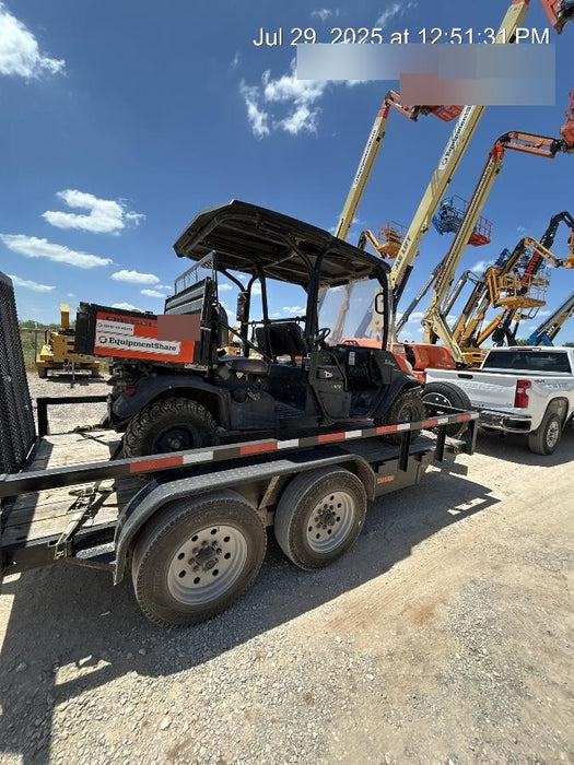 2022 Kubota RTV-X1140W-H Plastic Canopy, Windshield Acrylic Clear, LED Strobe Light, Wire Harness Kit, Back up Alarm
