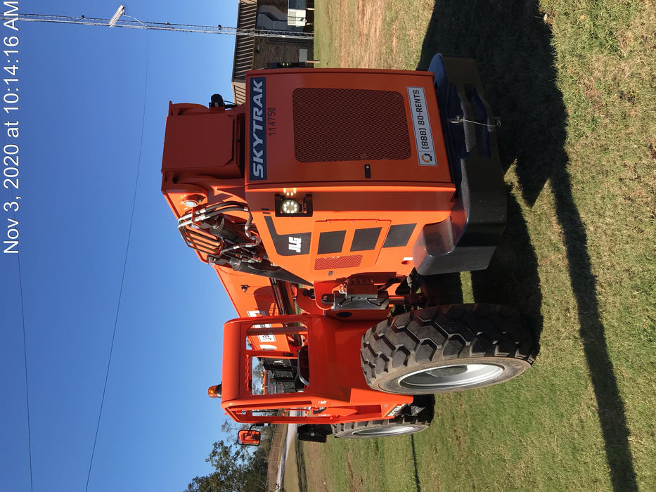2020 Skytrak 12054 74Hp, Canopy, FF Tires, Work Lights, Beacon, Aux Hydraulics, Back up Alarm, Lifting Eye, ES Decals