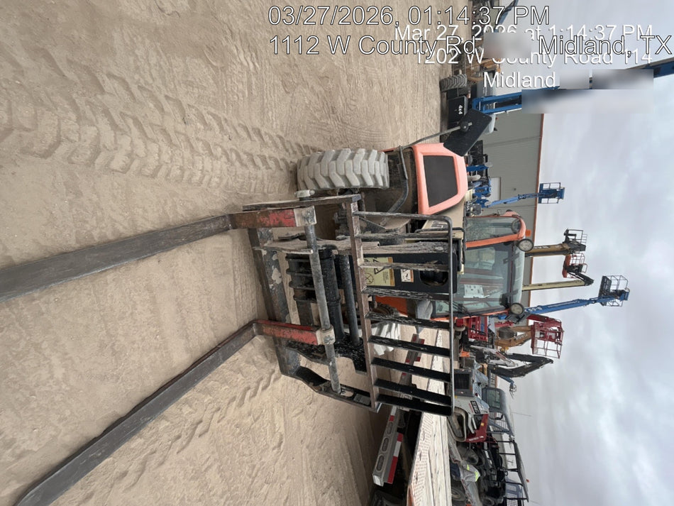 2020 JLG G5-18A Cab/Heat/Air, NM Solid Tires, Beacon w/48" Carriage, 48" Pallet Forks