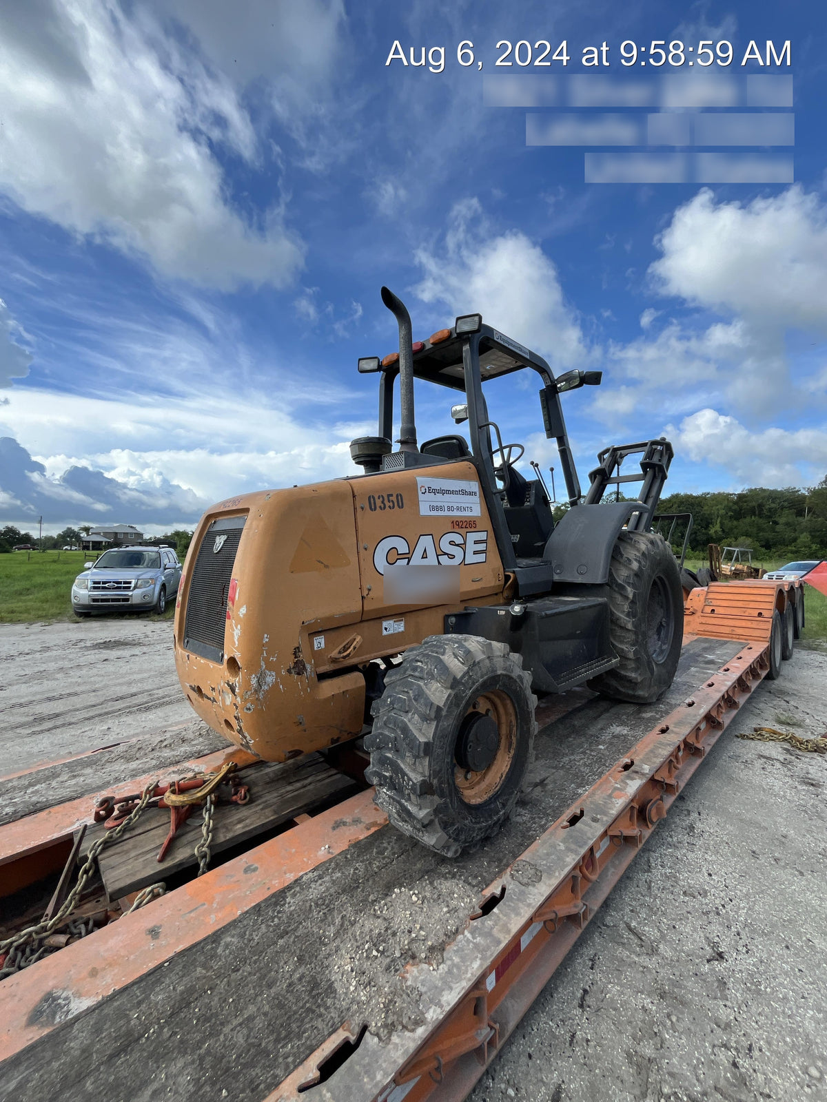 2018 CASE 586H