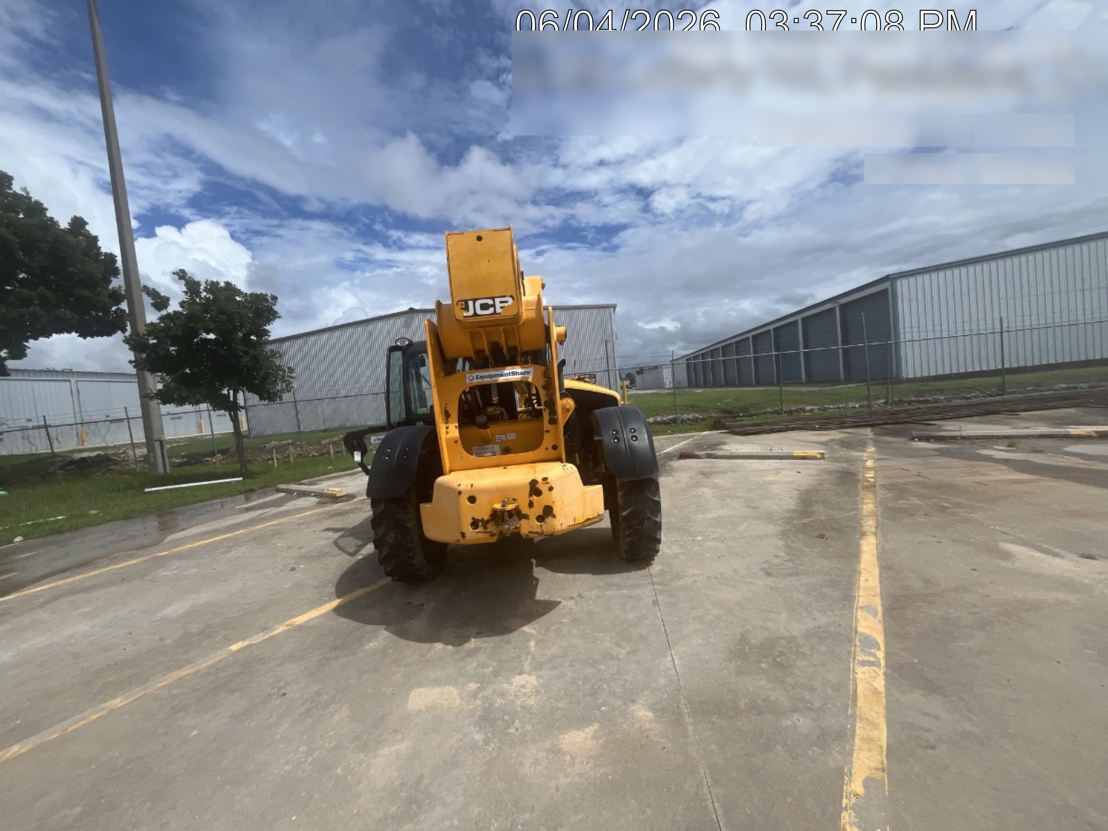 2020 JCB 510-56 Cab/Heat/Air, Solid Tires, Work Lights, Beacon, Aux Hydraulics, Back up Alarm, Lifting Eye, ES Decals
