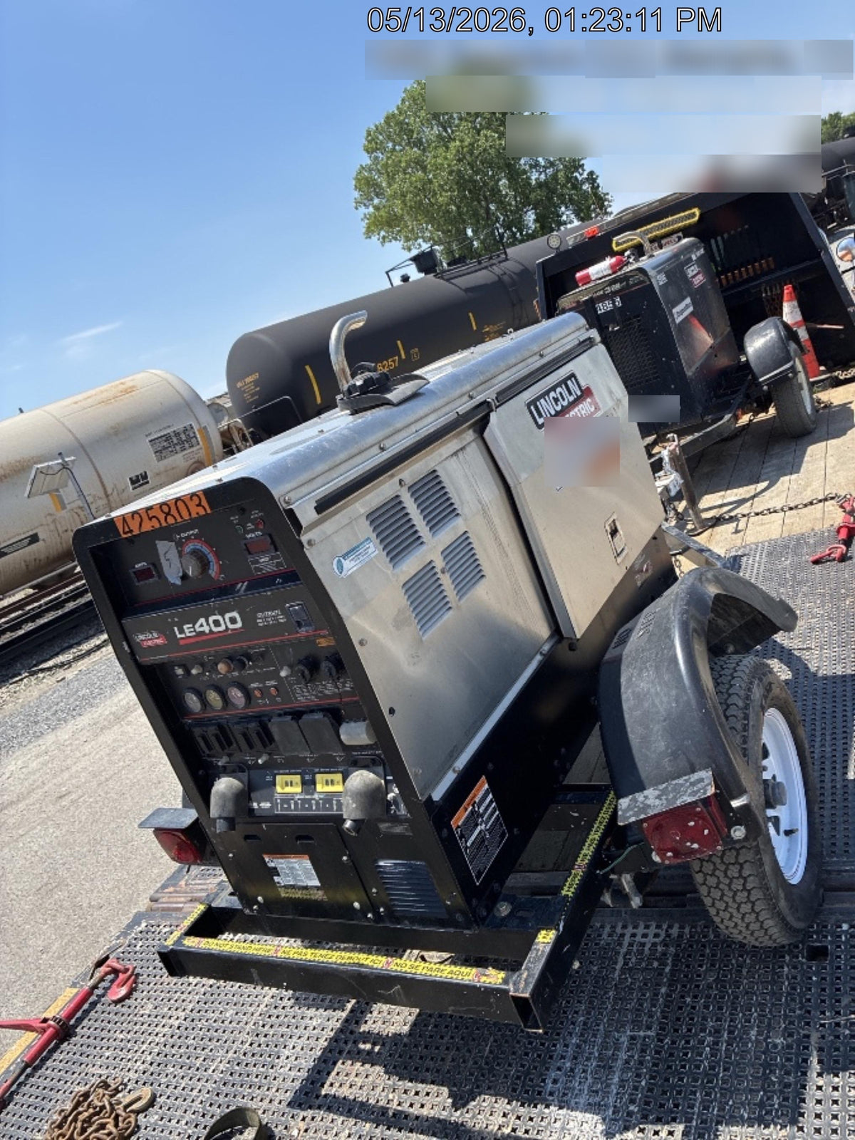 2024 Lincoln Electric LE400 Kubota V1505, Trlr, Cable Rack, Light Kit, ES Decals, T3