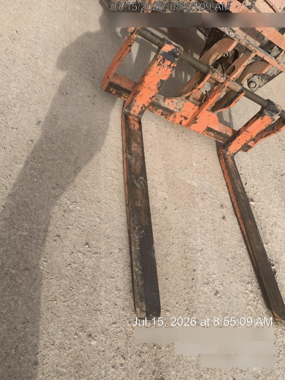 2018 Skytrak 10054 Skytrak 10054 10K Telehandler w/Open ROPS Solid Tires, LED Work Lights, Rotating Beacon, 60" Carriage/60" Forks