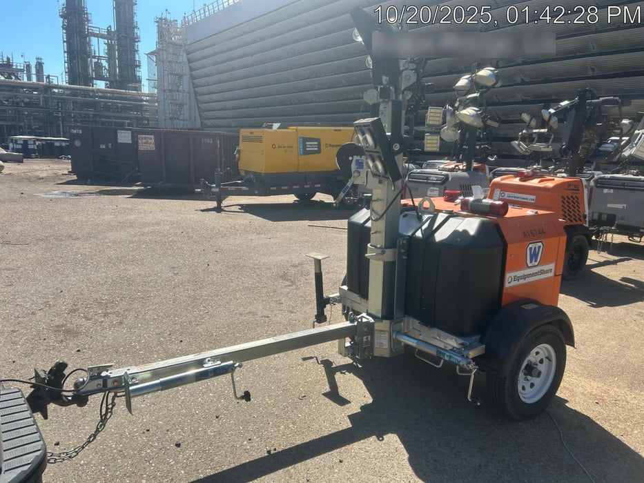 2024 Wanco WLTT-4MM4K Diesel, Deep Sea Controller, Shore Power Plug, Auto Start, (4) 350W LED Floodlights, 4kW Generator, 60 Gal Fuel Tank, 2" Ball, T3