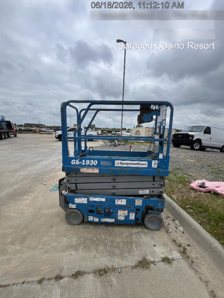 2018 Genie GS-1930 Genie GS-1930 Scissor Lift w/Standard Options