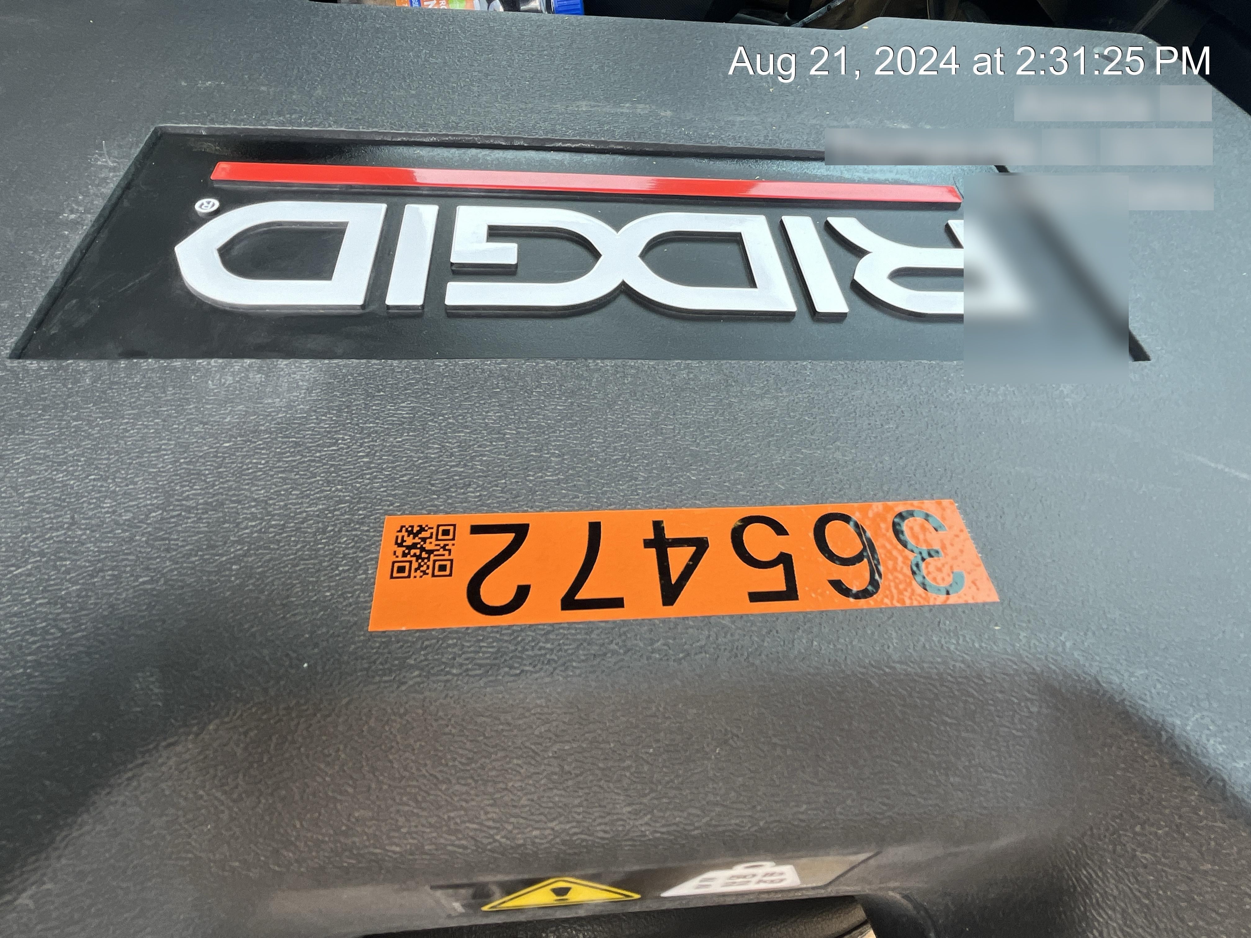 2023 RIDGID RP350