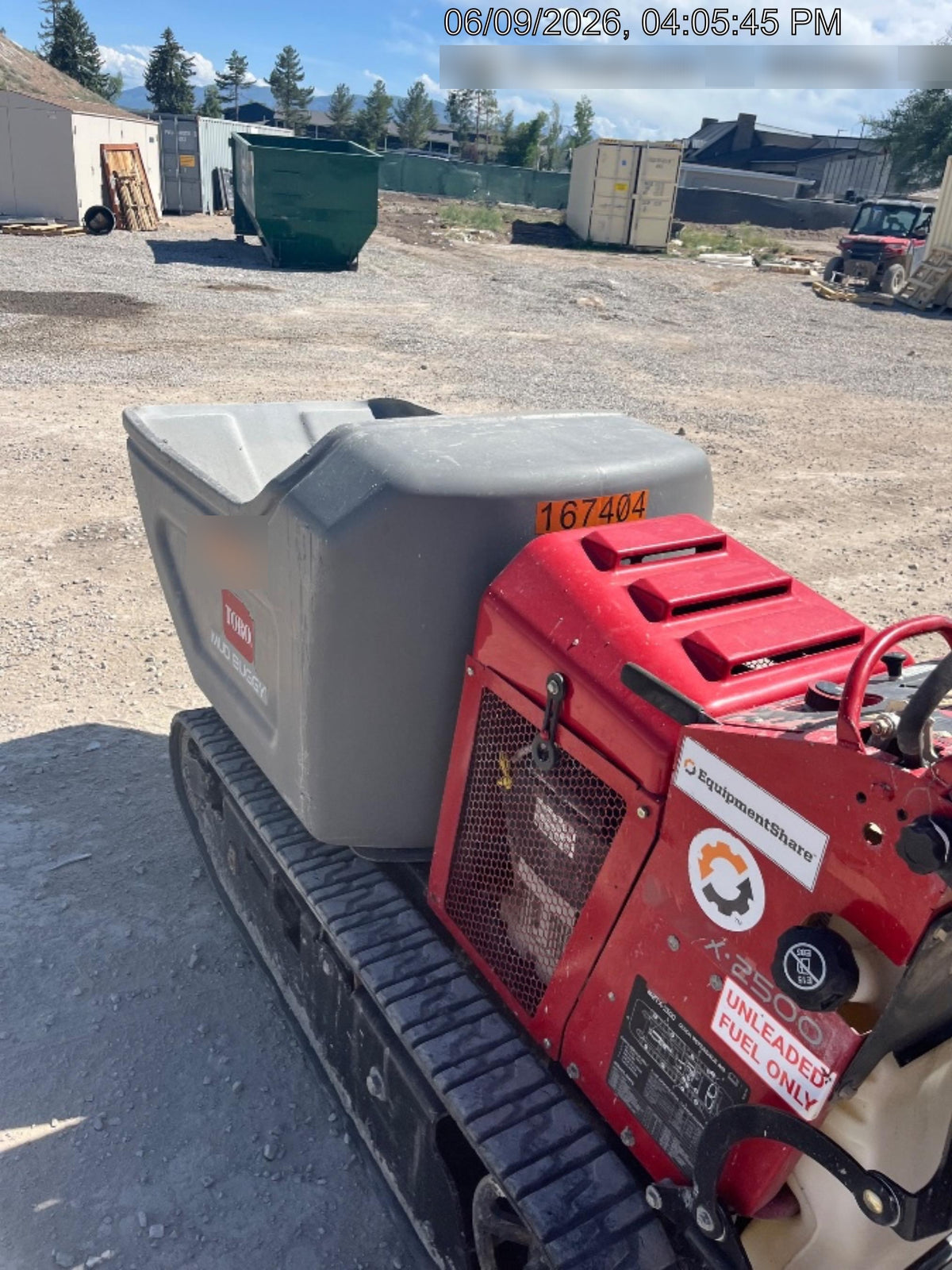 2021 TORO MBTX 2500-TS