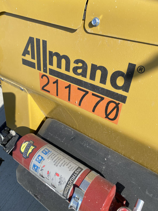 2022 Allmand NLV3GR (4) LED Light Fixture 350W, 23' Vertical Mast, 3kW Prime, Towable, Deep Sea L401, Leveling Jacks, Yanmar T4F 5.8hp