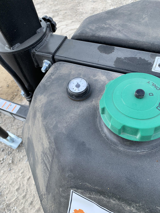 2022 Allmand NLV3GR (4) LED Light Fixture 350W, 23' Vertical Mast, 3kW Prime, Towable, ES Decals, T3