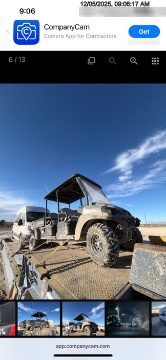 2021 Club Car CA1700G Canopy, Gas, 4 Seater