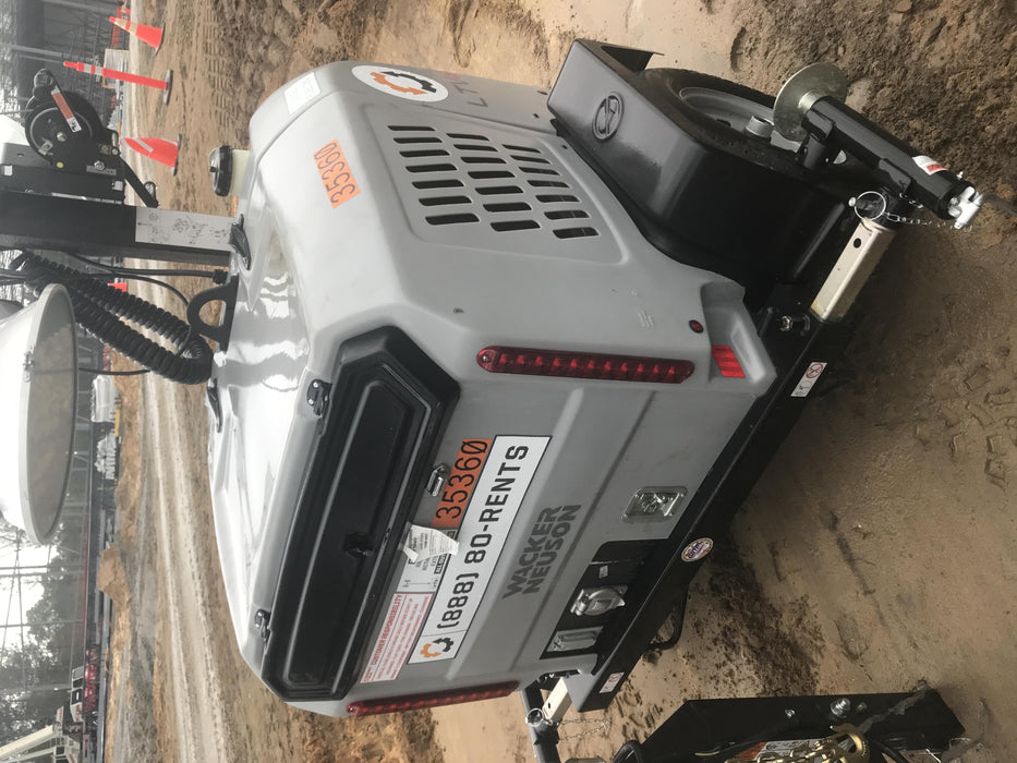 2019 Wacker Neuson LTV6L-MH Wacker Neuson LTV6L Mobile Light Tower w/Fuel Level Sensor Installed