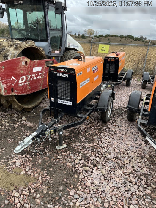 2022 Lincoln Electric LE400 Kubota V1505, Trlr, Cable Rack, Light Kit, ES Decals, T3