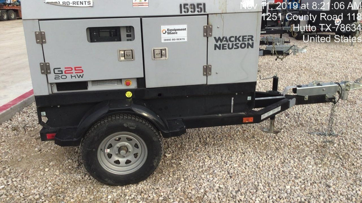 2018 WACKER NEUSON G25