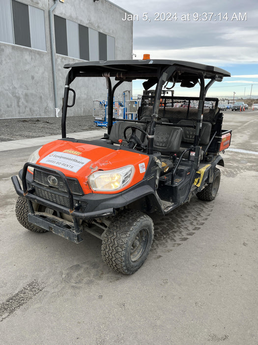 2020 Kubota RTV-X1140W-H 4WD, LED Strobe, Windshield Acrylic Clear, Plastic Canopy, Wire Harness Kit, Backup Alarm