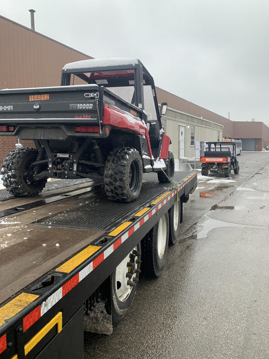 2021 Yanmar YU1000 Canopy, Steel Wheel, Poly WindShield, Beacon, Backup Alarm