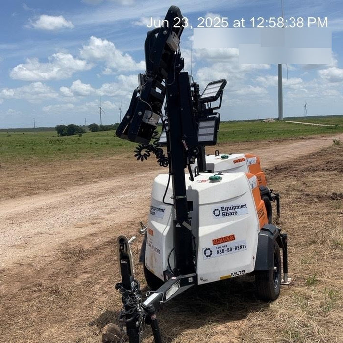 2024 Generac MLT2 Diesel, Flex Switch 120V Input, Powerzone Controller, 
(4) 320W LED Lights, 4kW Generator, 39.9 Gal Fuel Tank, 2" Ball, T3