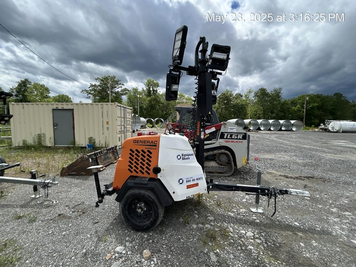 2023 Generac MLT2 Diesel, Flex Switch 120V Input, Powerzone Controller, (4) 320W LED Lights, 4kW Generator, 39.9 Gal Fuel Tank, 2" Ball, T3