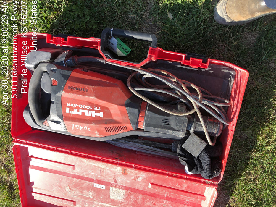 2019 HILTI TE 1000-AVR