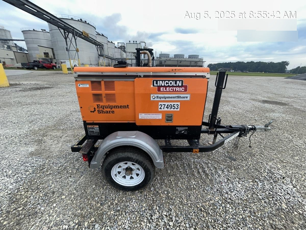 2022 Lincoln Electric LE400 Kubota V1505, Trlr, Cable Rack, Light Kit, ES Decals, T3